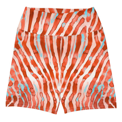 Salinity Swimwear Lionfish Stripes 4" Inch Dive Shorts Shorts
