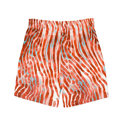 Salinity Swimwear Lionfish Stripes Eco Swim Trunks Swim Trunks