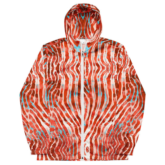 Salinity Swimwear Lionfish Stripes Men’s windbreaker Windbreaker