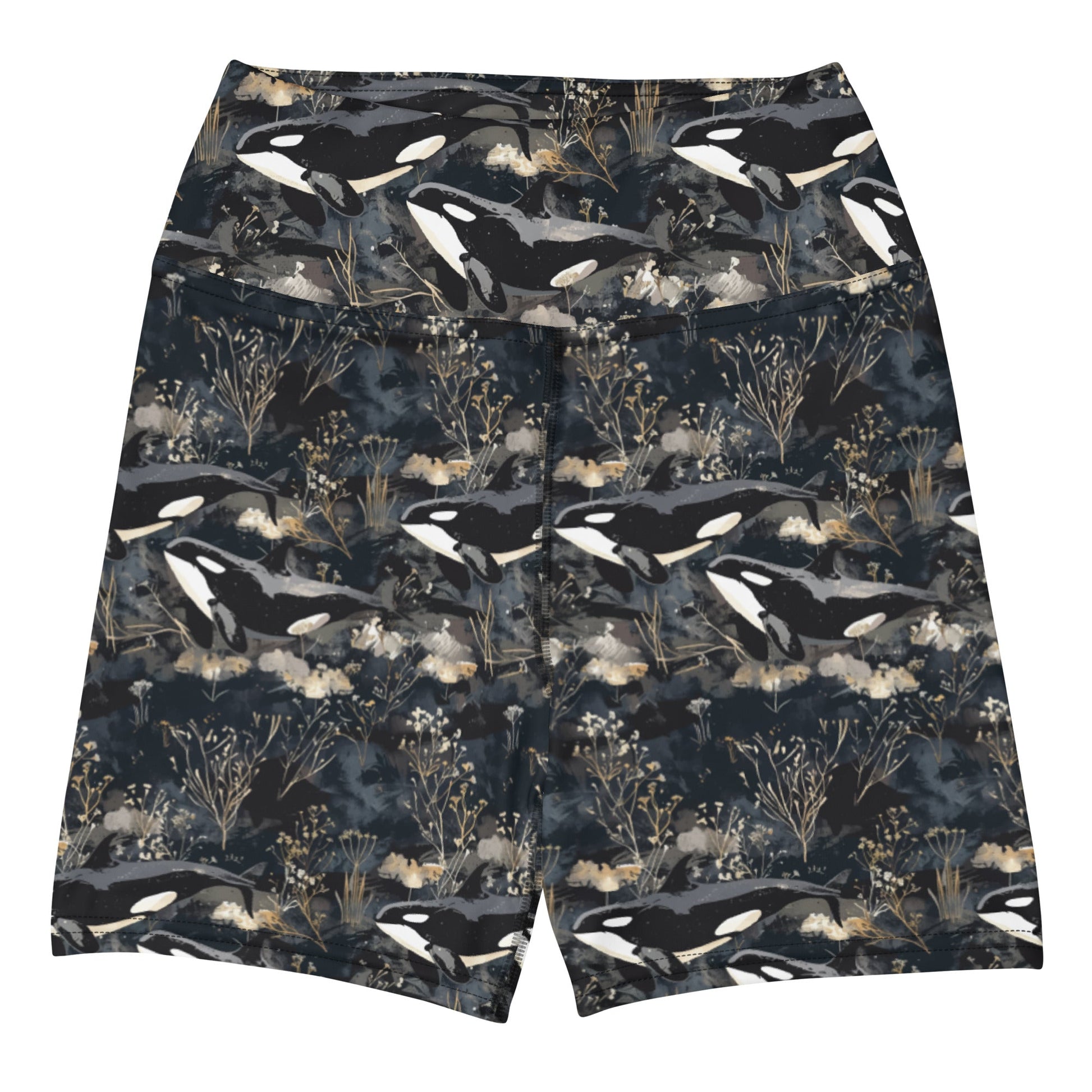 Midnight Orca 4" Inch Dive Shorts - Salinity Swimwear