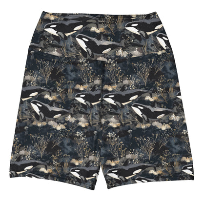 Midnight Orca 4" Inch Dive Shorts - Salinity Swimwear