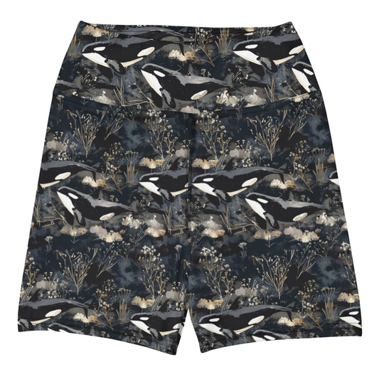 Midnight Orca 4" Inch Dive Shorts - Salinity Swimwear