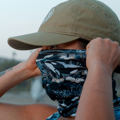 Salinity Swimwear Midnight Orca Buff Buff