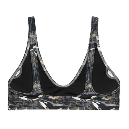 Salinity Swimwear Midnight Orca Eco Bikini Top Bikini Top