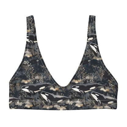 Salinity Swimwear Midnight Orca Eco Bikini Top Bikini Top
