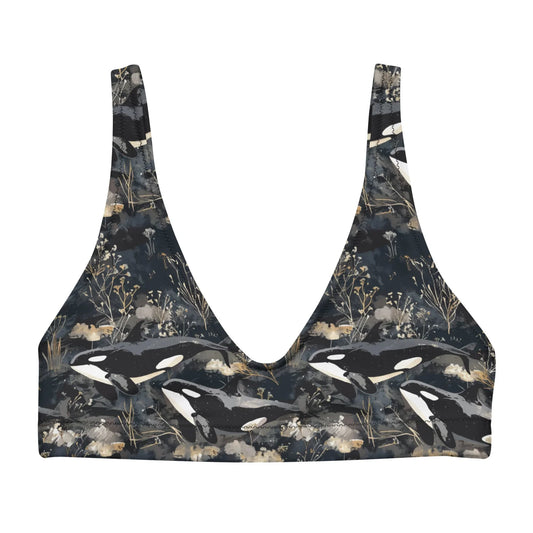 Midnight Orca Eco Bikini Top - Salinity Swimwear