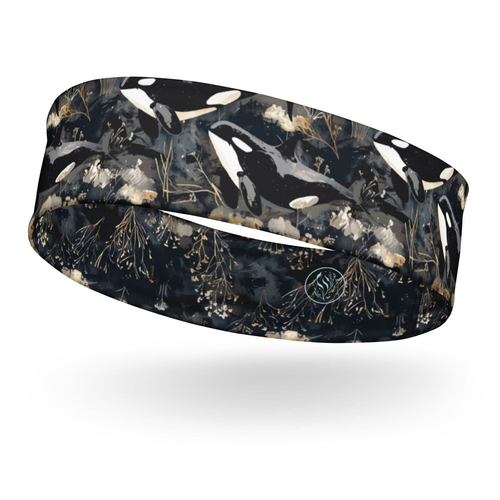 Salinity Swimwear Midnight Orca Headband Headband