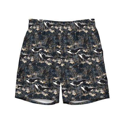Salinity Swimwear Midnight Orca Men's Swim Trunks Swim Trunks