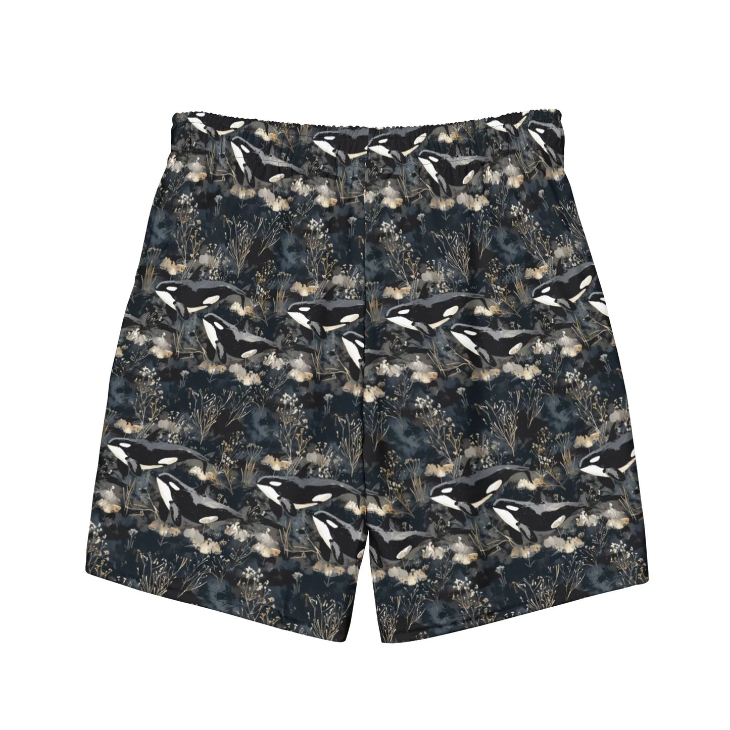 Midnight Orca Men's Swim Trunks - Salinity Swimwear