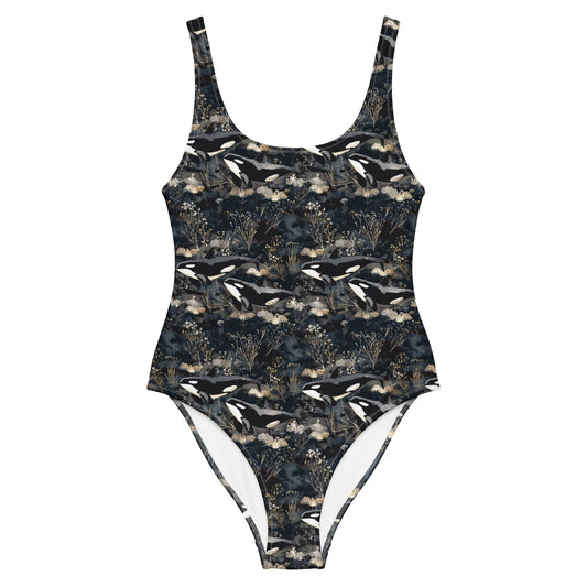 Salinity Swimwear Midnight Orca One - Piece Swimsuit One - Piece Swimsuit