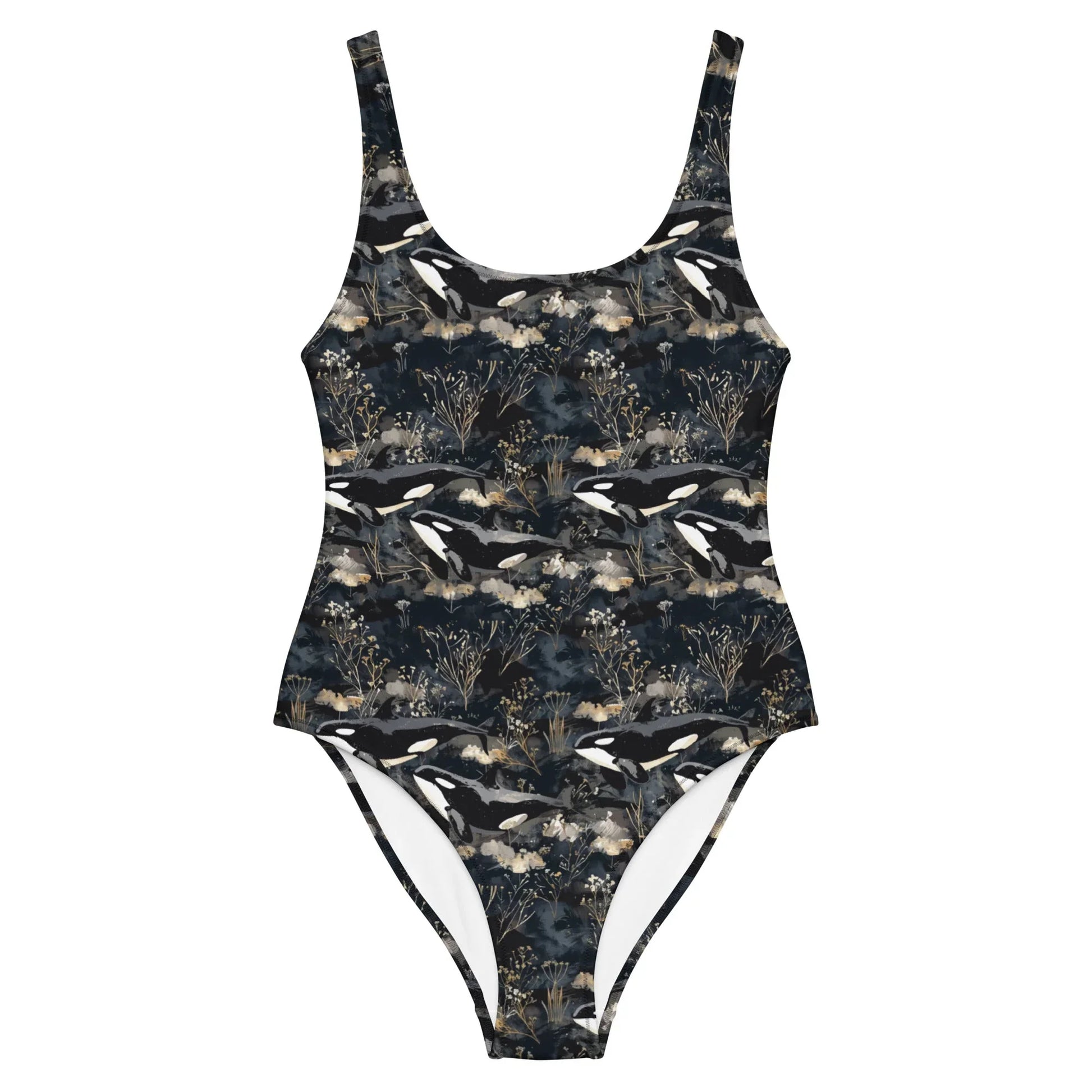 Midnight Orca One-Piece Swimsuit - Salinity Swimwear