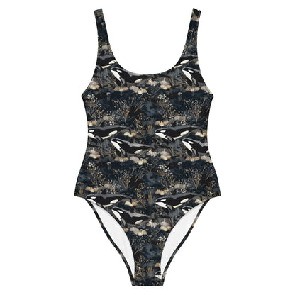 Midnight Orca One-Piece Swimsuit - Salinity Swimwear