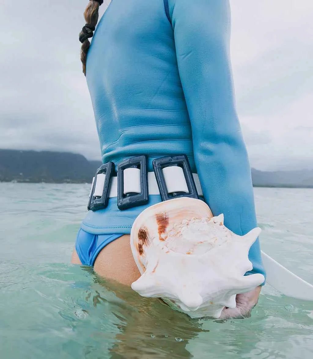 Salinity Swimwear Midnight Tide Dive Weights