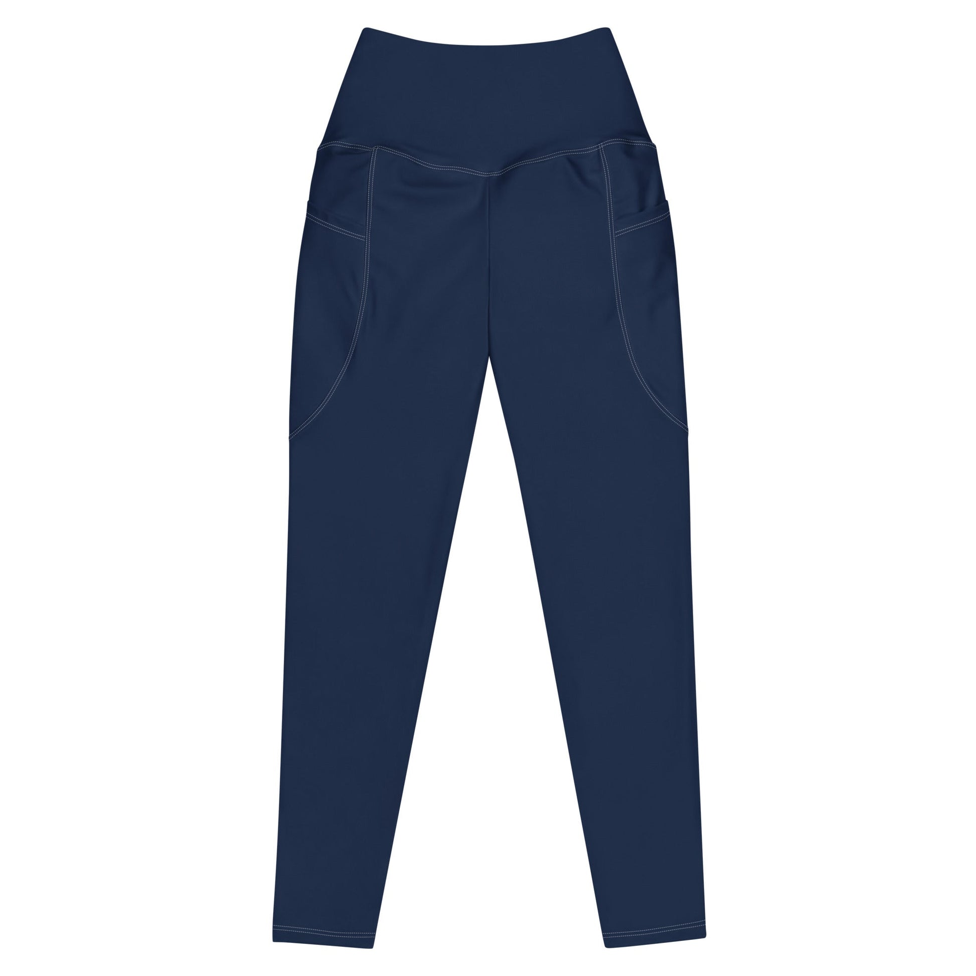 Salinity Swimwear Navy Blue Eco Swim Leggings With Pockets Leggings