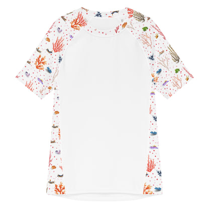 Salinity Swimwear Nudibranch Bliss Men’s Short Sleeve Swim Shirt Rash Guard