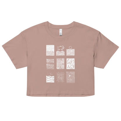 Salinity Swimwear Ocean Soul Women’s Crop Top T-Shirt