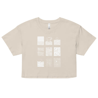 Salinity Swimwear Ocean Soul Women’s Crop Top T-Shirt