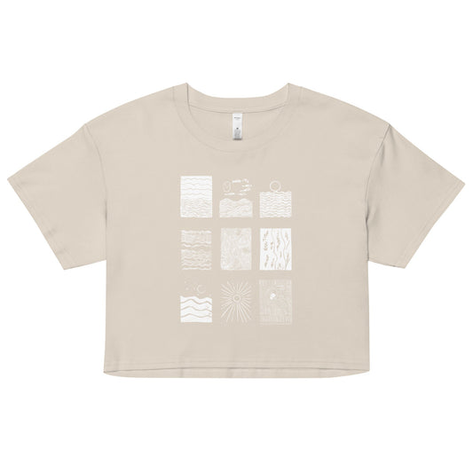 Salinity Swimwear Ocean Soul Women’s Crop Top T-Shirt