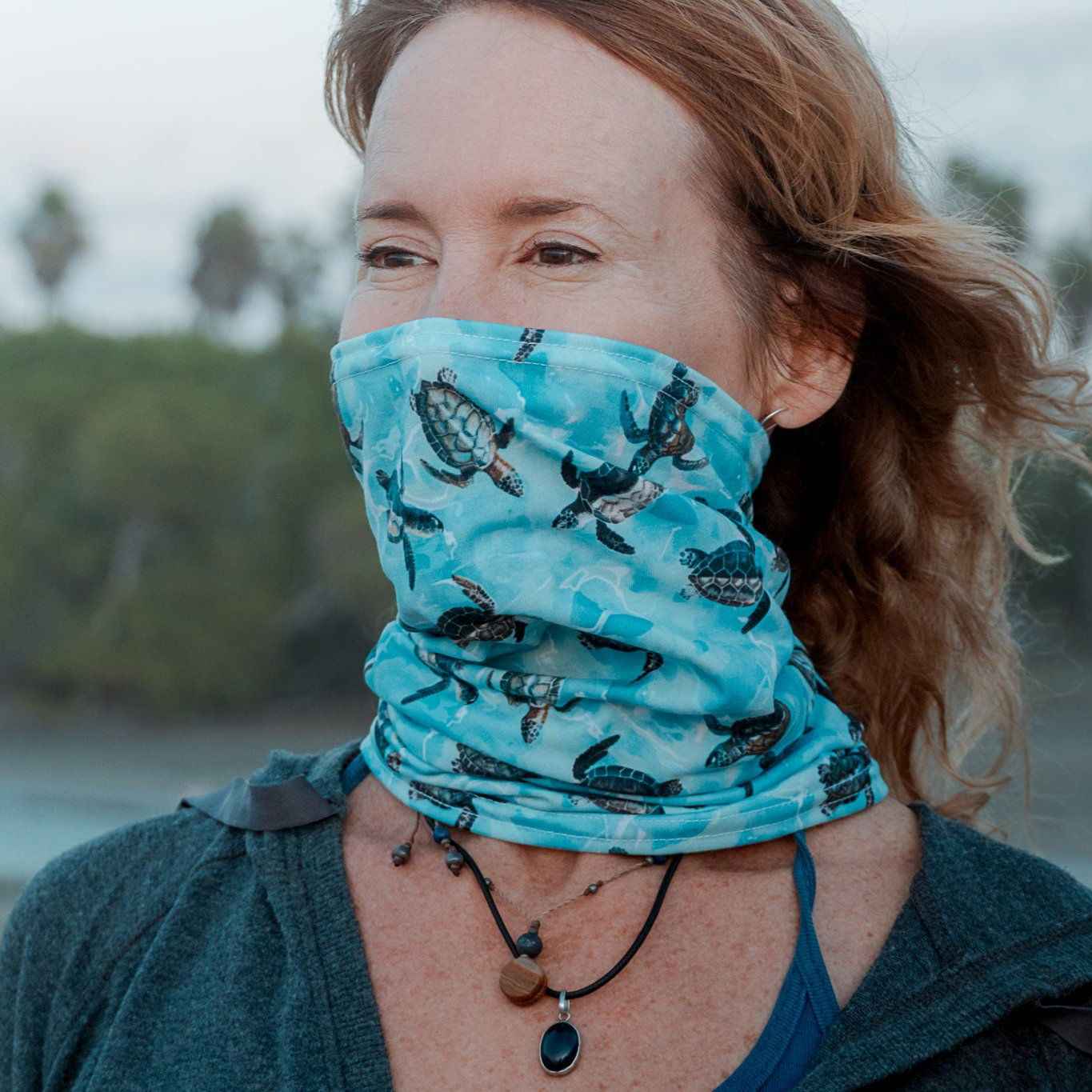 Salinity Swimwear Oceanic Sea Turtle Buff Buff