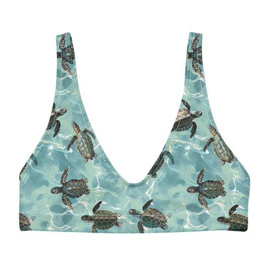 Salinity Swimwear Oceanic Sea Turtle Eco Bikini Top Bikini Top