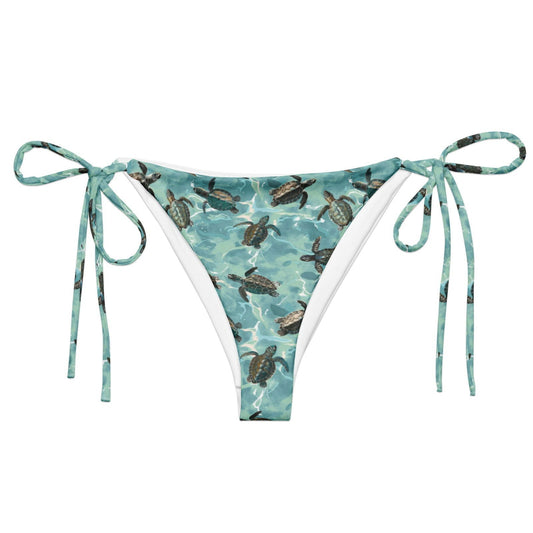 Salinity Swimwear Oceanic Sea Turtle Eco String Bikini Bottom Bikini Bottom
