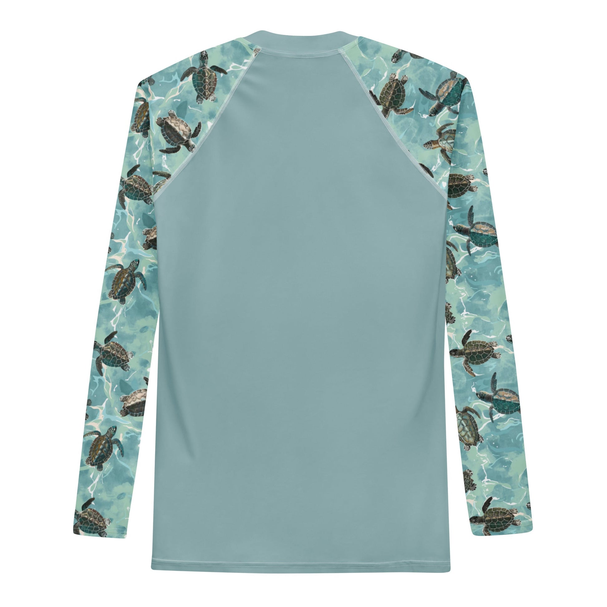 Oceanic Sea Turtle Men's Rash Guard - Salinity Swimwear