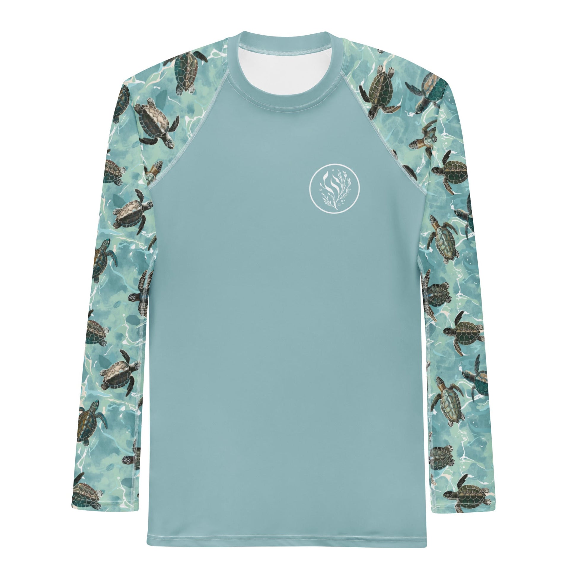 Salinity Swimwear Oceanic Sea Turtle Men's Rash Guard Rash Guard