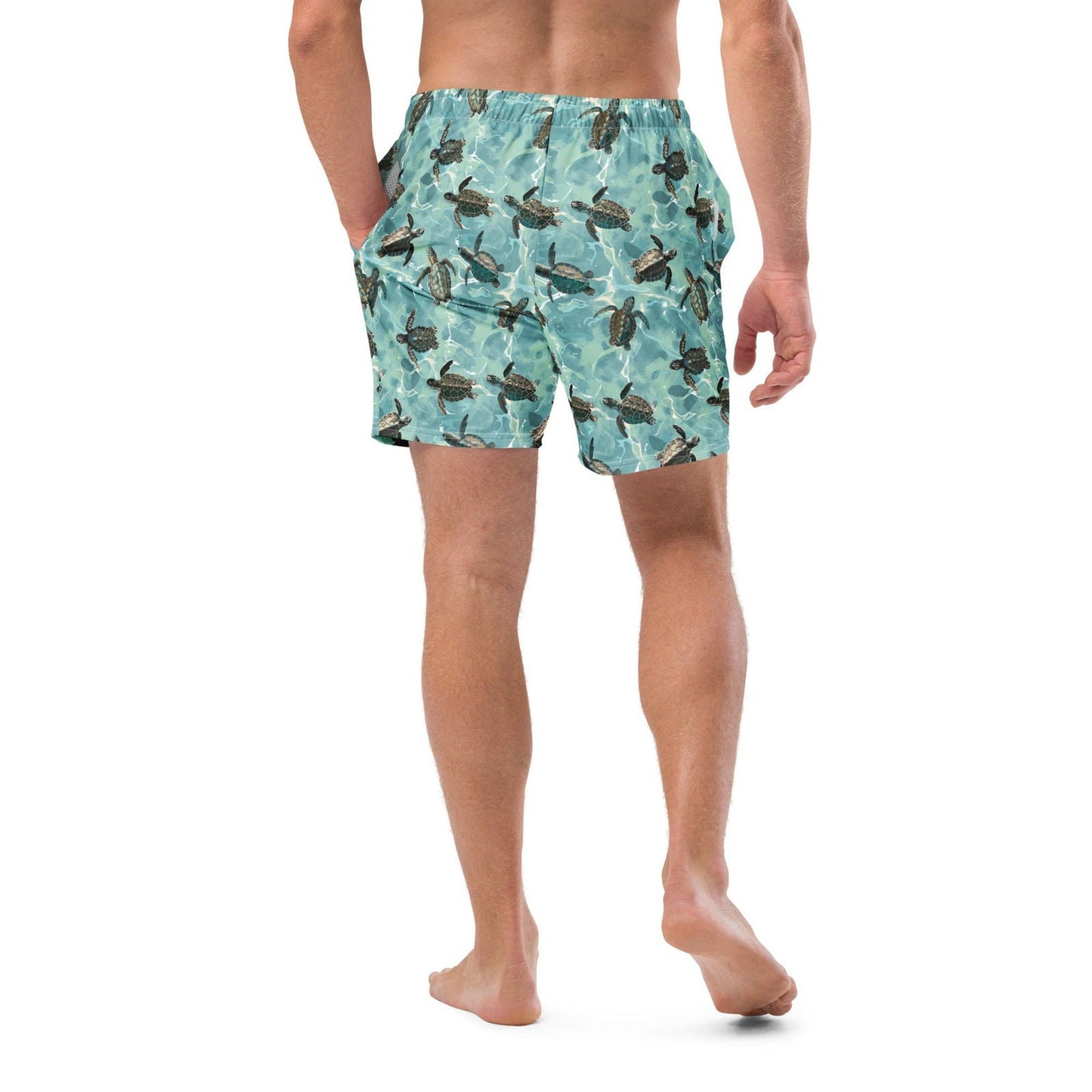 Salinity Swimwear Oceanic Sea Turtle Men's Swim Trunks Swim Trunks