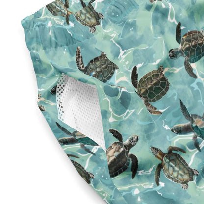 Salinity Swimwear Oceanic Sea Turtle Men's Swim Trunks Swim Trunks