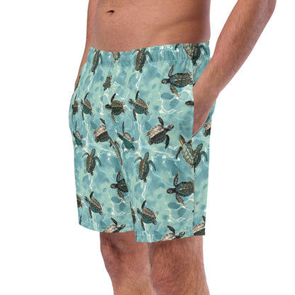 Salinity Swimwear Oceanic Sea Turtle Men's Swim Trunks Swim Trunks