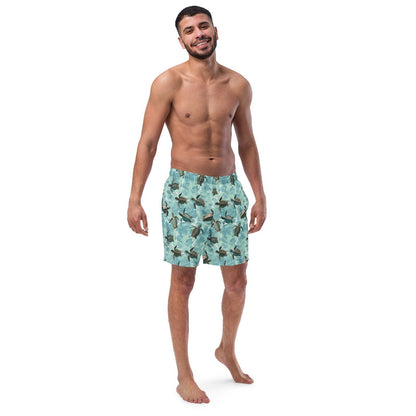 Salinity Swimwear Oceanic Sea Turtle Men's Swim Trunks Swim Trunks