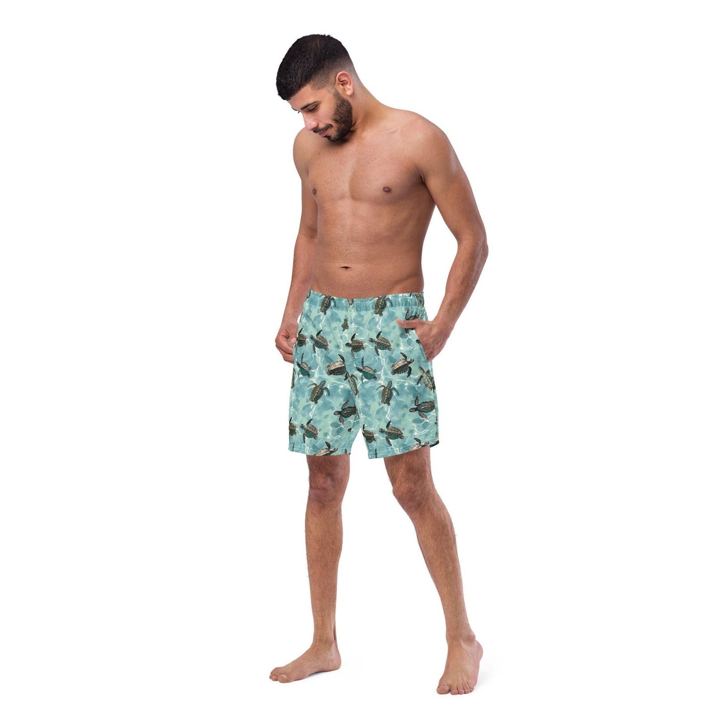 Salinity Swimwear Oceanic Sea Turtle Men's Swim Trunks Swim Trunks