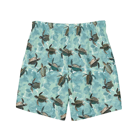 Salinity Swimwear Oceanic Sea Turtle Men's Swim Trunks Swim Trunks