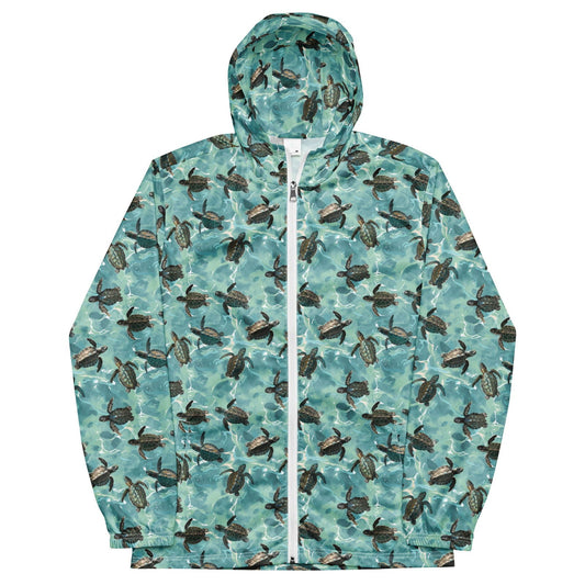 Salinity Swimwear Oceanic Sea Turtle Men’s Windbreaker Windbreaker