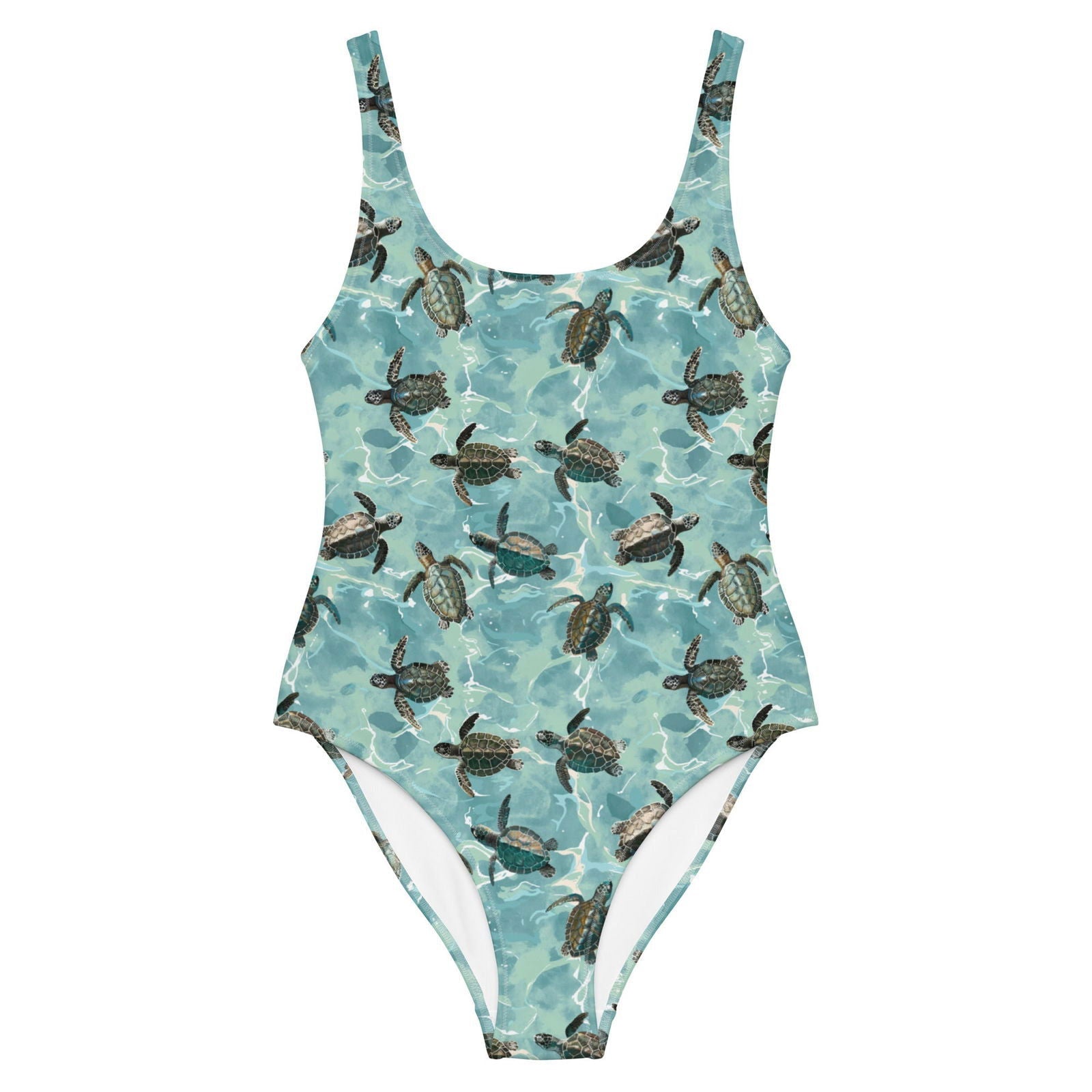 Salinity Swimwear Oceanic Sea Turtle One - Piece Swimsuit One - Piece Swimsuit