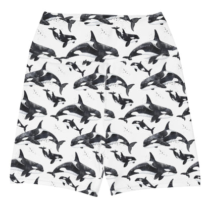 Salinity Swimwear Orca Pod 4" Inch Dive Shorts Shorts