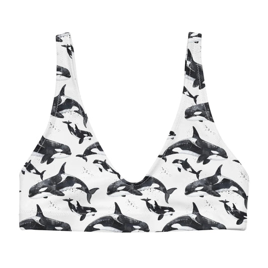 Orca Pod Eco Bikini Top - Salinity Swimwear