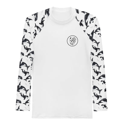 Orca Pod Men's Rash Guard - Salinity Swimwear