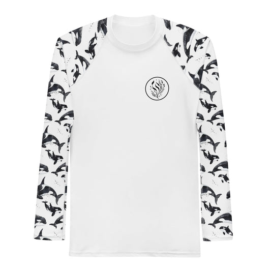 Orca Pod Men's Rash Guard - Salinity Swimwear