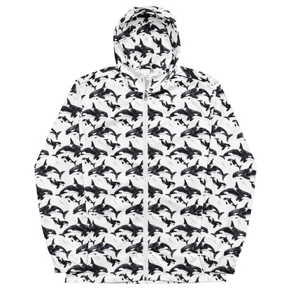 Salinity Swimwear Orca Pod Men's Windbreaker Windbreaker