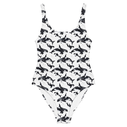 Salinity Swimwear Orca Pod One - Piece Swimsuit One - Piece Swimsuit
