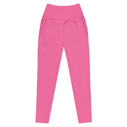Salinity Swimwear Pink Pearl Eco Swim Leggings With Pockets Leggings