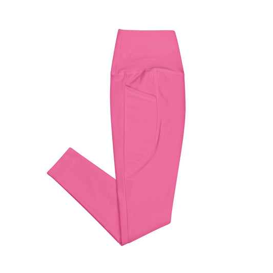 Salinity Swimwear Pink Pearl Eco Swim Leggings With Pockets Leggings