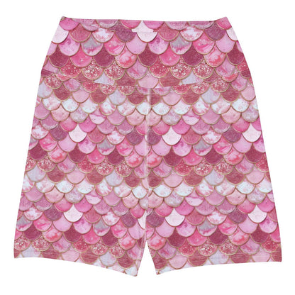 Pink Pearl Mermaid 4" Inch Dive Shorts - Salinity Swimwear