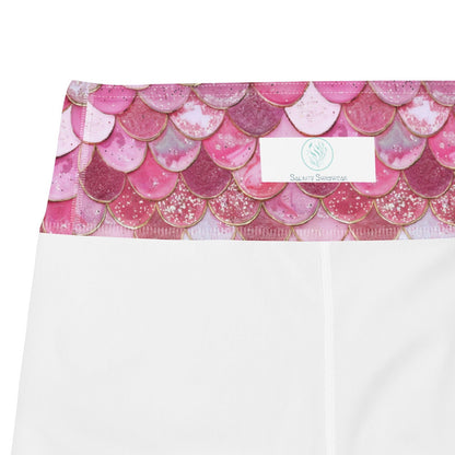 Pink Pearl Mermaid 4" Inch Dive Shorts - Salinity Swimwear