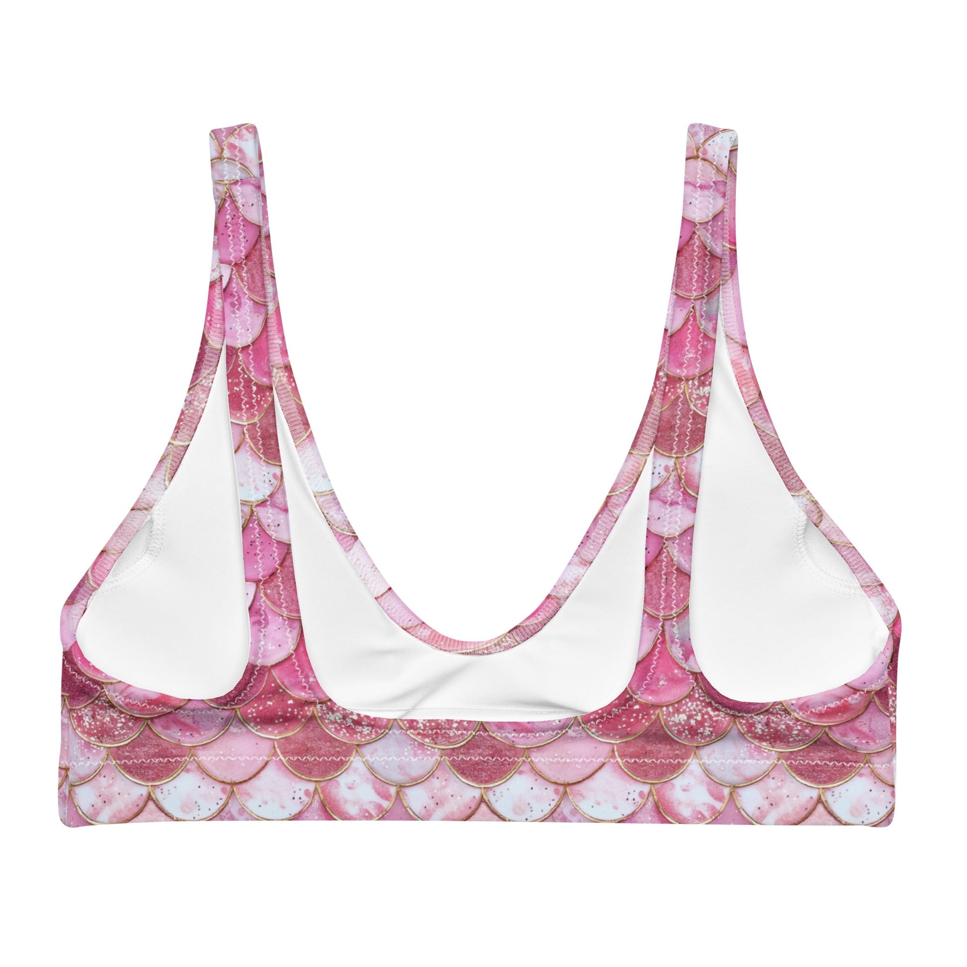 Salinity Swimwear Pink Pearl Mermaid Eco Bikini Top Bikini Top