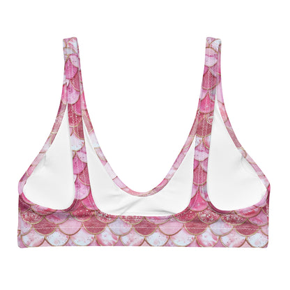 Salinity Swimwear Pink Pearl Mermaid Eco Bikini Top Bikini Top