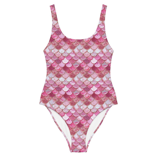 Pink Pearl Mermaid One-Piece Swimsuit - Salinity Swimwear