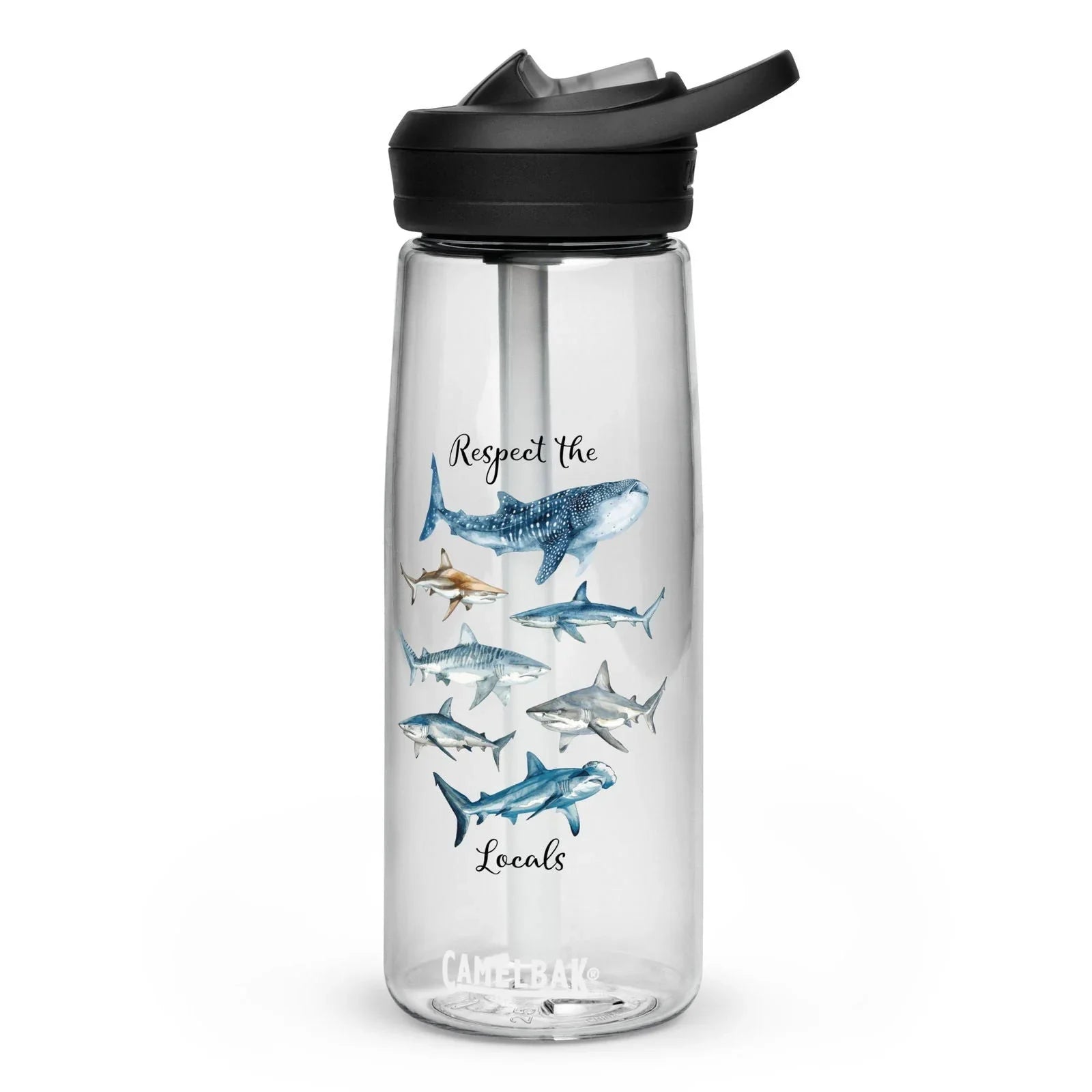 Respect the Locals Water Bottle - Salinity Swimwear