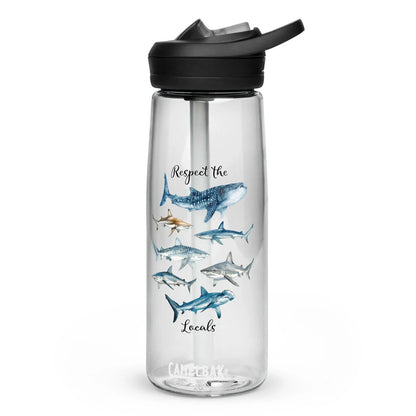 Respect the Locals Water Bottle - Salinity Swimwear
